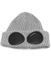 C.P. Company - Merino Wool Beanie - Lyst