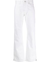 Gauchère - Straight-leg Zipped Jeans - Lyst