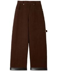 SAGE NATION - Cotton Painter Trousers - Lyst