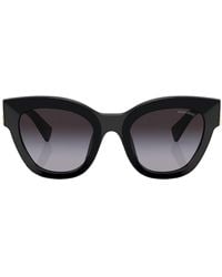 Miu Miu - Cat-Eye-Sonnenbrille mit Farbverlauf - Lyst