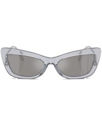 Dolce & Gabbana - Crystal Cat-eye Sunglasses - Lyst