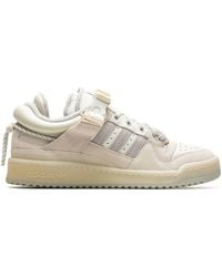 adidas - X Bad Bunny Forum Buckle Low White Sneakers - Lyst