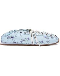 Ganni - Sneakers A Fiori - Lyst
