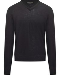 FILIPPO DE LAURENTIIS - Pullover mit V-Ausschnitt - Lyst