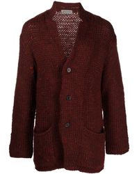 Dark Red Cardigans for Men | Lyst