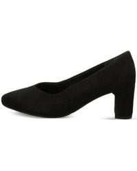 Gabor - Glitter-Detail Block-Heel Pumps - Lyst