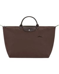 Longchamp - ル プリアージュ グリーン ハンドバッグ L - Lyst