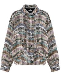 Missoni - Oversized Bomber Jacket - Lyst