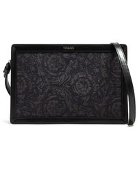 Versace - Barocco-Jacquard Clutch Bag - Lyst