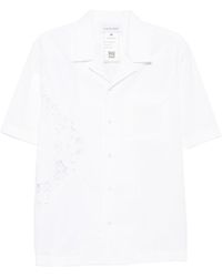 Marine Serre - Chemise À Empiècements En Dentelle - Lyst
