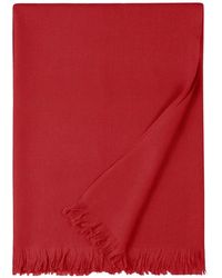 Bompard - Origines Fringed Cashmere Stole - Lyst
