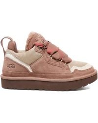 UGG - Baskets En Cuir À Lacets - Lyst