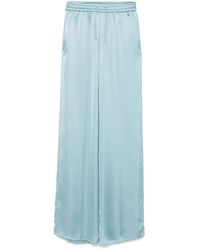 Herno - Satin Palazzo Pants - Lyst