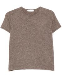 Co. - Ribbed-Trim T-Shirt - Lyst