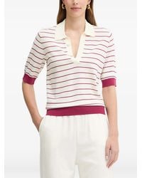 Liu Jo - Striped-Knit Top - Lyst