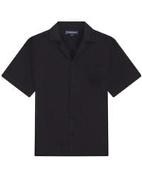 Frescobol Carioca - Alves Embroidered Pocket Shirt - Lyst