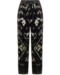 Pierre Louis Mascia - All-Over Print Drawstring-Waist Trousers - Lyst