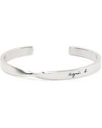 agnès b. - Narrative Couple Bracelets - Lyst