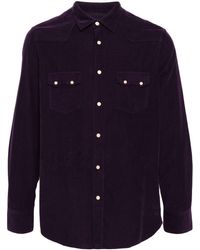 Lardini - Classic-collar Cotton Shirt - Lyst