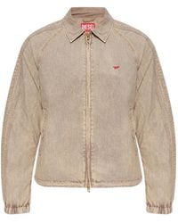 DIESEL - J-Fenic-Ag Zip Jacket - Lyst