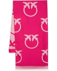 Pinko - Sjaal Met Logo - Lyst