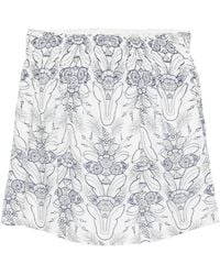 Marc O' Polo - Floral-Print Skirt - Lyst