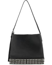 AllSaints - Sac Porté Épaule Asha À Détails De Clous - Lyst