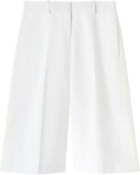 Jil Sander - Cotton Tailored Bermuda Shorts - Lyst