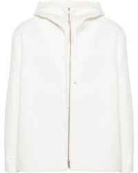 Jil Sander - Hooded Cotton-blend Jacket - Lyst