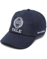 Sporty & Rich - Logo-Embroidery Baseball Cap - Lyst