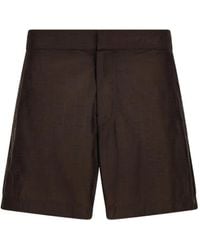 Ferragamo - Monogram Bermuda Shorts - Lyst