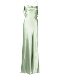 Michelle Mason - Bias-Cut Cowl Neck Gown - Lyst