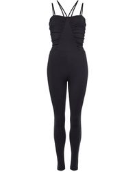 Eres - Pina Gesmockte Jumpsuit Met Gekruiste Rug - Lyst