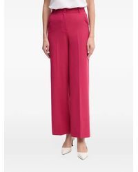 Benetton - Pressed-Crease Tailored Trousers - Lyst