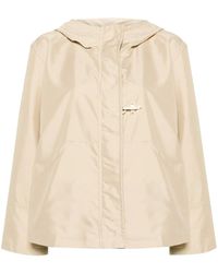 Fay - Hooded Technical-Poplin Parka - Lyst