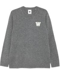 WOOD WOOD - Pull À Logo Imprimé - Lyst