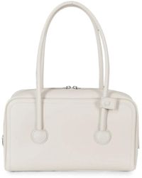 Marge Sherwood - Small Boston Logo-Debossed Tote Bag - Lyst