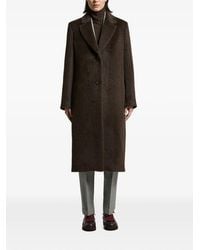 Peserico - Single-Breasted Notched-Lapel Coat - Lyst