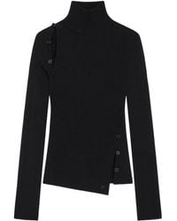 Courreges - Oblique ボタン セーター - Lyst