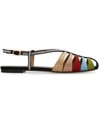 Ferragamo - Cage Sandals - Lyst