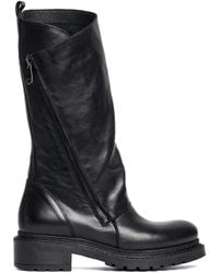 METISSE - Ma45 Side-Zip Ridged-Sole Boots - Lyst