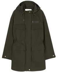 Closed - Drawstring-Waist Cotton Parka - Lyst