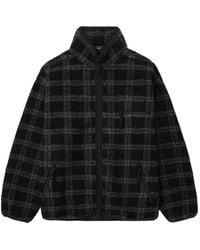 Comme des Garçons - Zip-Up Checked Overshirt - Lyst
