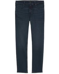 Marc O' Polo - Belt-Loops Leather-Patch Jeans - Lyst