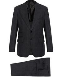 Tom Ford - Check-Pattern Wool Suit - Lyst