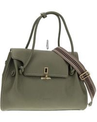 VISONA - Queen Grained-Leather Tote Bag - Lyst
