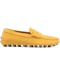Tod's - Gommino Bubble Suede Loafers - Lyst