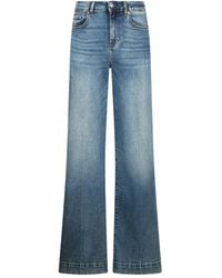 Liu Jo - Logo-Plaque Jeans - Lyst