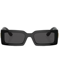 Dolce & Gabbana - Rectangle-Frame Sunglasses - Lyst