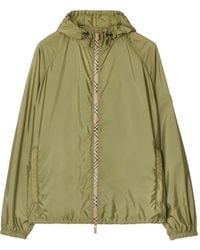 Burberry - Nylon Hooded Jacket - Lyst